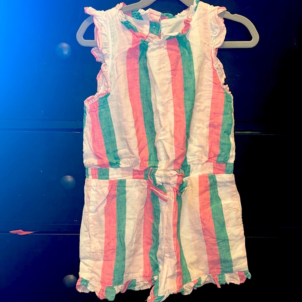 Janie and Jack Big Girls Romper Size 8